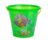 Seau de sable transparent, 4 versions