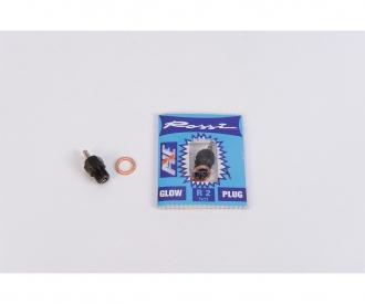 Glow Plug Rossi R2, engine part, hot insert