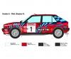 Lancia DELTA 16VHF integ Sanremo'89 Model Kit