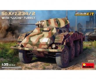 1:35 Sd.Kfz.234/2 w. Luchs Turret w. Int