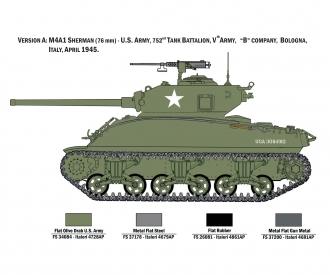 Italeri M4A1 Sherman with U.S. Infantry Kit