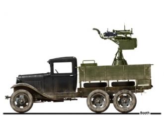 1:35 GAZ-AAA m. Quatre pièces M4 Maxim (1)