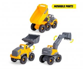 Volvo Tough Work Force, set de véhicules 26 cm