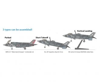 1:48 US F-35B Lightning II, plastic model kit