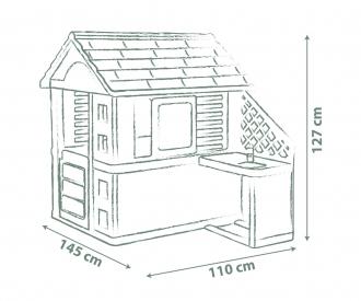 Smoby Life Spielhaus Pretty mit Küche