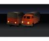 1:87 VW T1 Bus Dunlop w.trailer 100% RTR