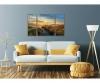 On the Coasts of Ireland Triptych - Painting by Numbers
