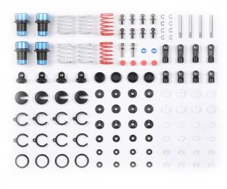 Damper Set Alum. M-Chassis (4), RC damper set