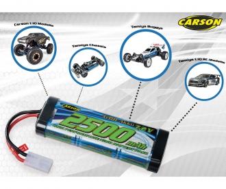 7,2V/2500mAh NiMH Race Batterie TAM