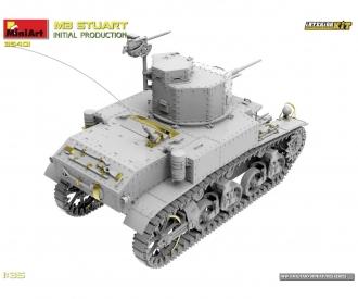 1:35 M3 Stuart Initial Prod. w. Interior