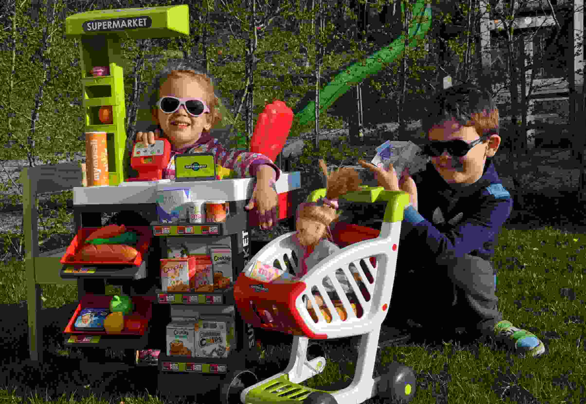 Einkaufsspaß mit dem Smoby Supermarkt_1