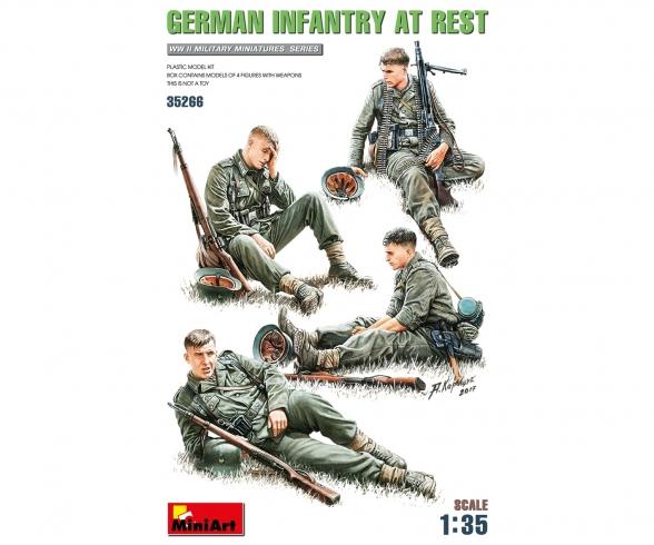 1:35 Fig. Ger. Infantry at Rest (4)