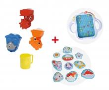 Simba ABC bath toy bundle