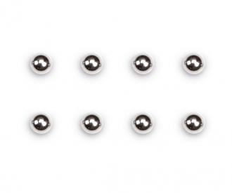 F104 Disc Ball Set, chassis spare part, 3 mm