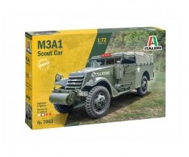 Italeri M3A1 Scout Car Model Kit 1:72 Scale