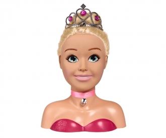 Tête à coiffer Princesse Coralie Rose - Multicolore - Enfant - 29.59