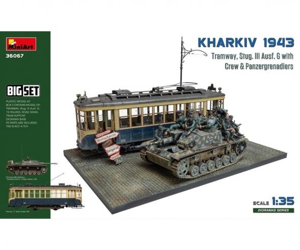 MiniArt Kharkiv 1943 Diorama Kit 1:35 Scale