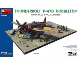 1:48 Dior.-Set Thunderbolt P-47D Bubbl.