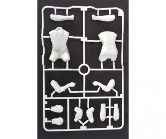 1:14 Tractor Truck Driver Figure, assembly figure