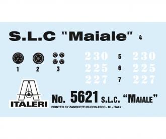 Italeri S.L.C. Maiale 200 Model Kit with Crew