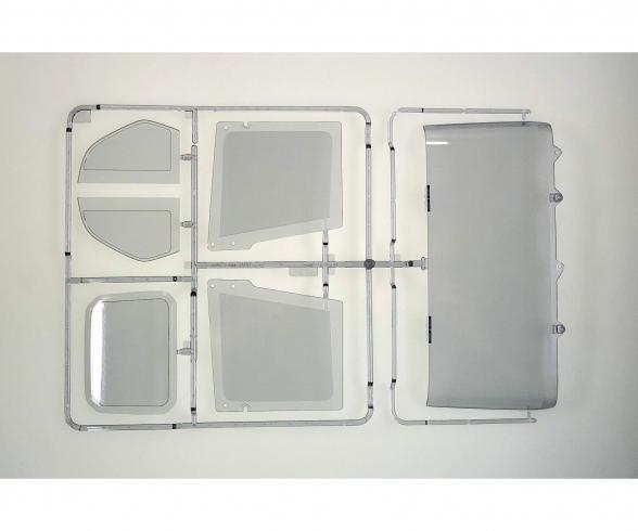 Clear Glass Panes S Parts for Model Assembly