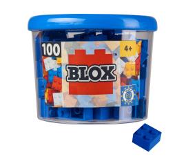 Blox 100 blue 4 pin Bricks in Box