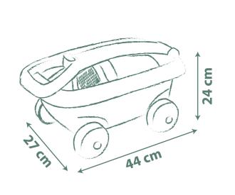 Smoby Life Garnished Beach Cart