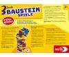 3 bunte Bausteinspiele