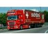 Italeri Curtainside Trailer Model Kit 1:24