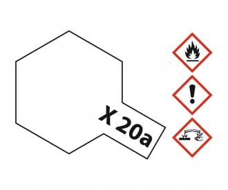 X-20A Acrylic Thinner 250ml, paint thinner