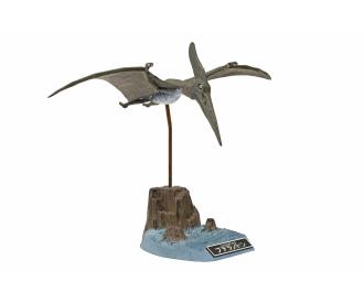 1:35 Pteranodon, scale model kit, display base