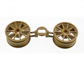 1:10 10-Spoke Wheels gold 26mm (2)