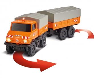 1:87 MB Unimog U406 w. trailer 100% RTR