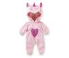 Corolle Einhornpyjama pink