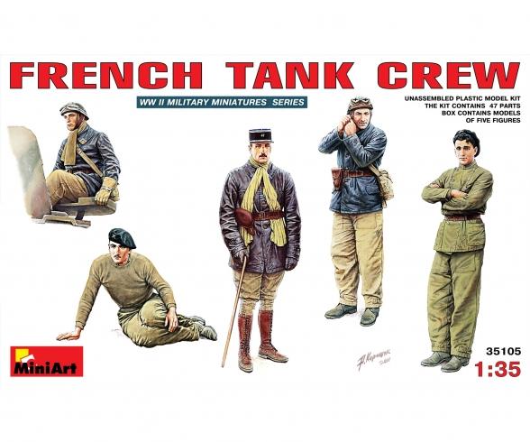 1:35 Fig. Français. Equipage de char WW2 (5)