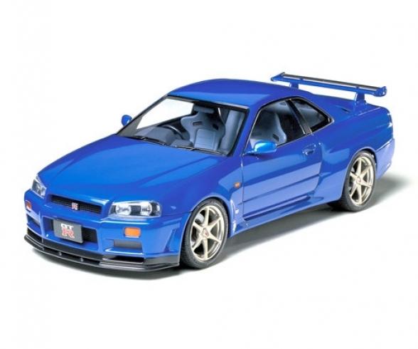 1:24 Nissan Skyline GT-R R34 V-Spec model kit