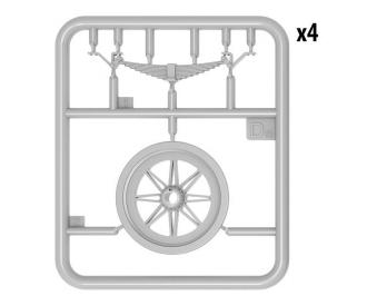 1:35 Wagon à plateforme plate 16,5t non freiné