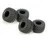 Lunch Box Tire Set, RC spare tyres for 58063
