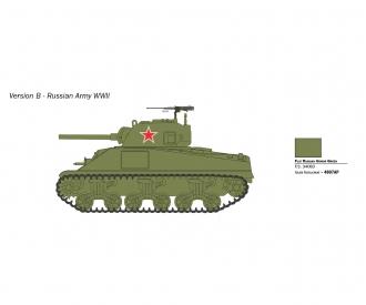 Italeri 1:56 US M4 Sherman 75 mm Model Kit