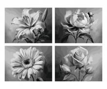Flower Diversity Quattro - Painting by Numbers