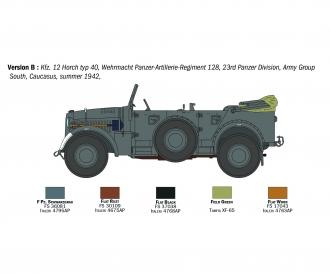 Kfz.12 Horch 901 typ 40 Early Version Kit