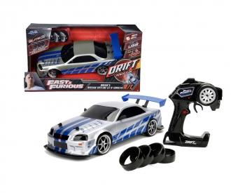 Buy Fast&Furious RC Nissan Skyline GTR 1:10 online | Jada Toys