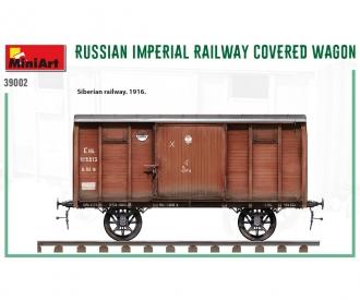 1:35 WWI Waggon Rus. Empire allemand. Chemin de fer