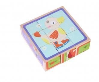 Eichhorn Friends Picture Cube, 9 pcs.