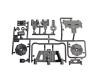 BB-01 T Parts, rear suspension mount set