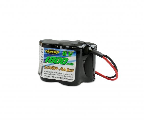 6V/1800mAh NiMH RX-Battery Hump BEC