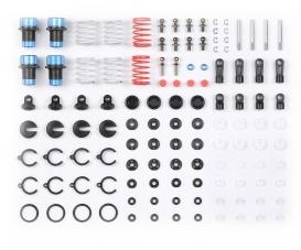 Damper Set Alum. M-Chassis (4), RC damper set