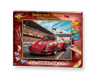 Porsche 911 Carrera RSR 2.8 Painting by numbers