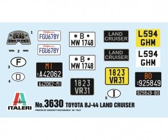 1:24 Toyota BJ-44 LandCruiser So./Ha.Top