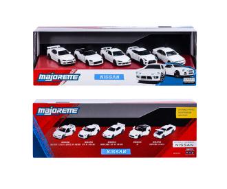 Majorette Nissan 5 Pieces Giftpack